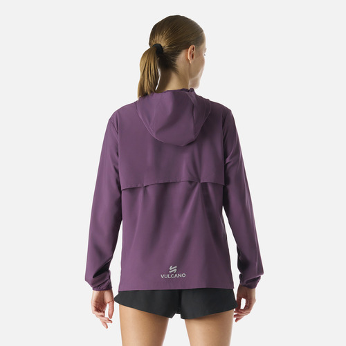Cortaviento Deportivo Running Mujer Built To Move Morado