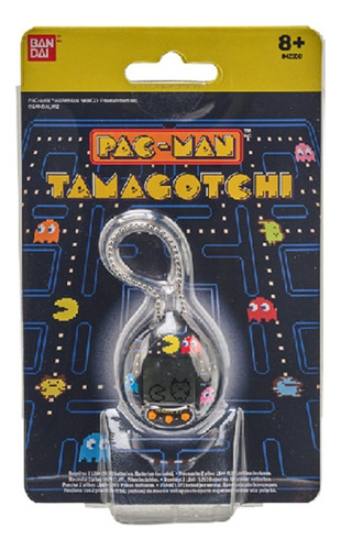 Animal de estimação virtual Tamagotchi Pac Man Black Bandai