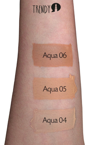 Base de maquillaje líquida OG Aqua tono variados