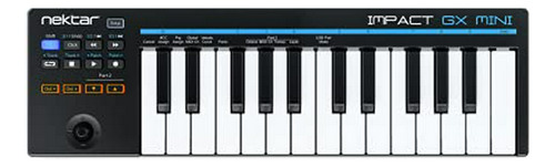 Controlador Midi Usb Nektar Impact Gx Mini, 25 Teclas