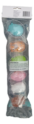 Huevos De Plástico Para Pascua Animales Granja Encapsulados