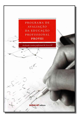 Libro Programa De Aval Educ Profissional Provei De Miraldo C