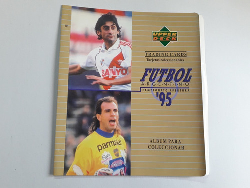 Album Coleccionador Futbol 95 - Upper Deck - Vacío (Usado)
