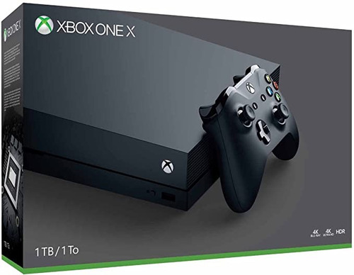 Microsoft Xbox One X 1TB Standard color negro