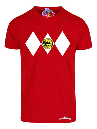 Playera Power Ranger Varios Colores Y Tallas