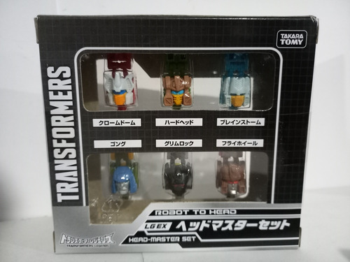 Transformers Headmasters Takara Set De Headmasters 