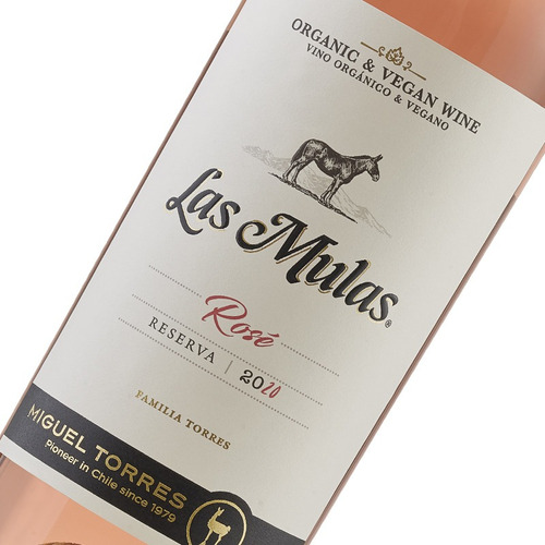 Vino Reserva Miguel Torres Chile Las Mulas Rose Vegano
