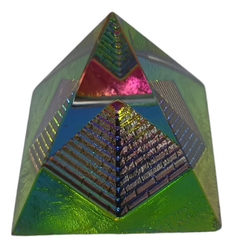 Pirámide De Cristal 4 Cm Feng Shui Deco 
