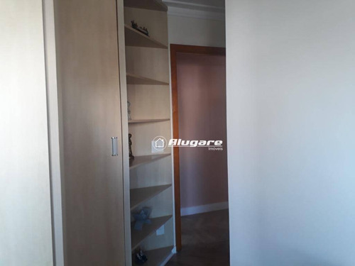 Apartamento Com 3 Suítes + 3 Vagas À Venda, 126 M² Por R$ 990mil - Centro - Guarulhos/sp - Ap3062