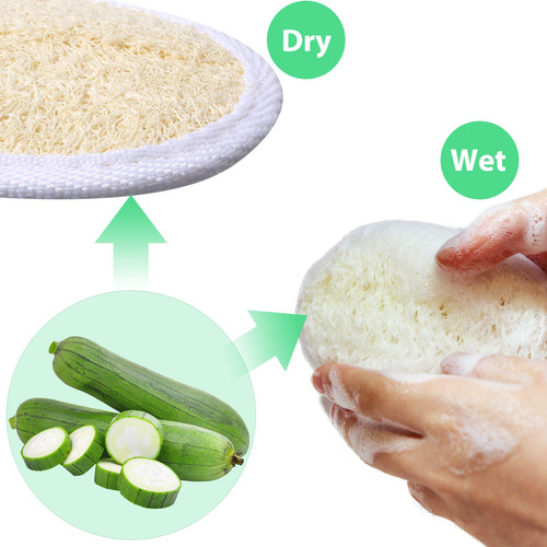 24 Piezas Exfoliante De Lufa Pad Cuerpo Scrubber Baño Ducha