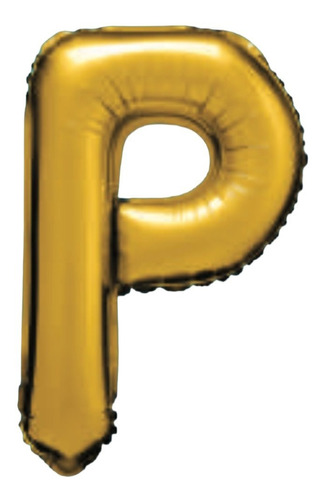 Balão Metalizado Números Letras 70 Cm Dourado Prata Rose Cor P dourado
