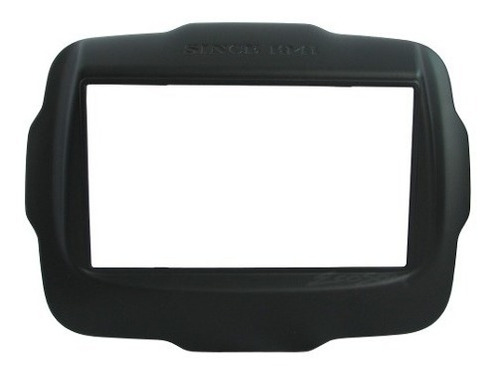 Imagem 4 de 6 de Moldura Dvd 2din Central Multimídia Autoplast Jeep Renegade