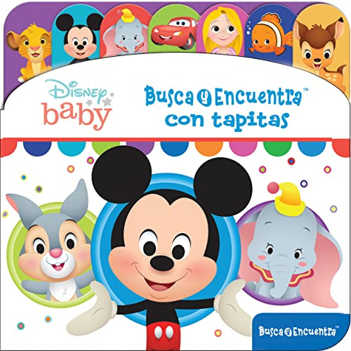 Busca Y Encuentra Con Tapitas Disney Baby - Vv Aa 