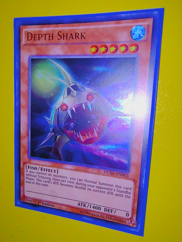 Yugioh! Depth Shark Ultra Rare Dusa-en003 1st Edition 