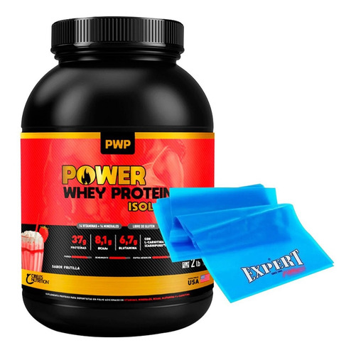 Suplemento Pwp Whey Protein Isolate 908g + Theraband! El Rey