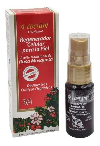 Aceite Regenerador Cicatrices - Rosa Mosqueta 15 Ml - Coesam