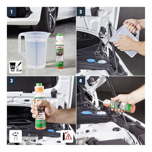 Kit Automovil Toallitas Humedas + Limpiaparabrisas Sonax