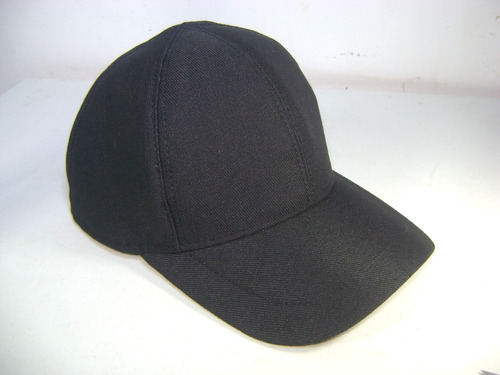 Gorra Negra Unicolor