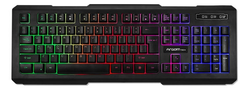 Teclado Gamer Combat Kb55 Argomtech 2055bk