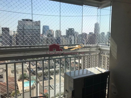 Imagem 10 de 15 de Apartamento Para Locação E Venda Na Vila Olímpia! - Qy3767