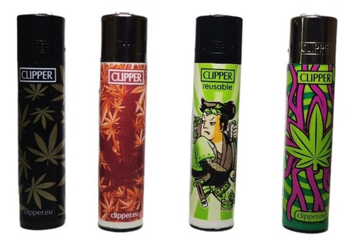 Encendedor Clipper Classic Recargable Colección Leaves 2
