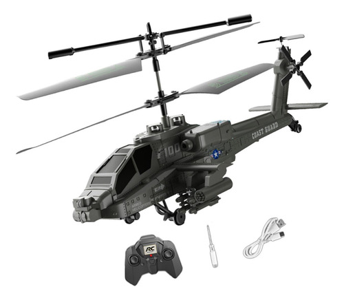 Helicóptero De Control Remoto Con Luces Coleccionables, 1