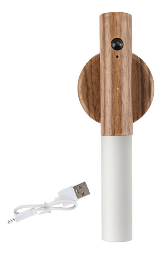 Aplique Magnetico Led Con Carga Usb Y Sensor De Movimiento