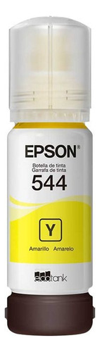 Botella De Tinta Epson Ecotank T544 Amarillo 65mlt544420 / T