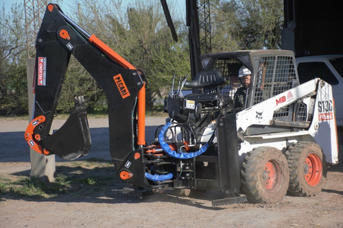 Implemento Excavador Professional Pecari Para Minicargadora