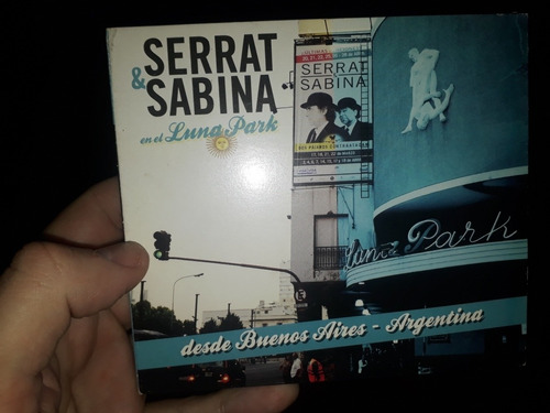 Serrat Y Sabina - En El Luna Park 2012 Cd Dvd