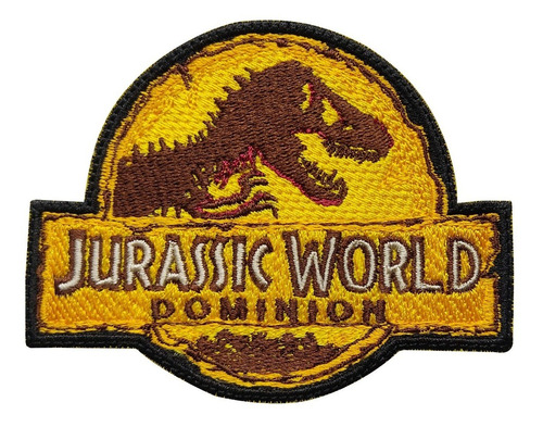 Parche Bordado Jurassic World Dominion Pelicula Dinosaurios 