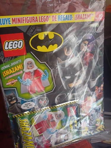 Shazam Revista Lego Dc Super Heroes Edición Limitada