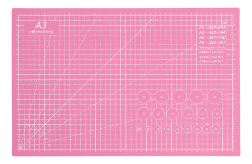 Tabla De Cortar De Pvc De Tamaño A3 Con Alfombrilla De Corte