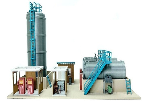 Imagen 2 de 7 de Nico Deposito De Combustible Miniature World H0 (mntw 18)
