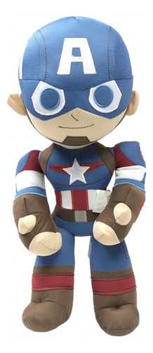 Peluche Grande Original Capitán América Marvel 40 Cm Regalo