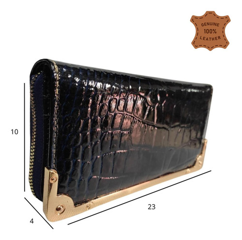 Cartera Karen Piel Charol
