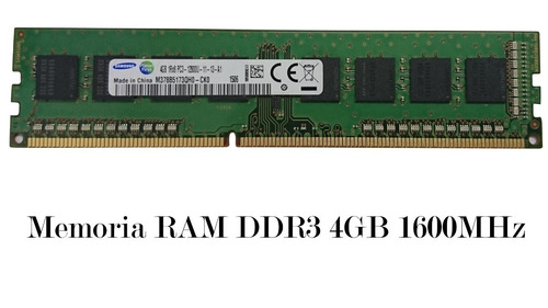 Memoria Kingston 4gb Ddr3 1333/1600 Mhz Nuevas Factura
