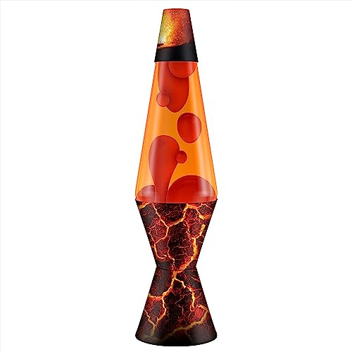 Lámpara De Lava Lava Original De 14,5 Pulgadas Con Forma De