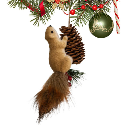 Adornos De Ardilla Para Árbol De Navidad Adornos De Ardilla
