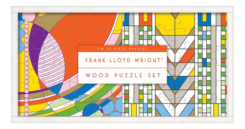 Frank Lloyd Wrigth Wooden Puzzle Set