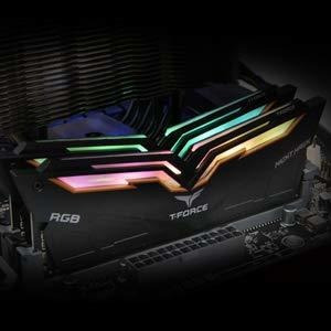 Memoria Ram 16gb Teamgroup T-force Night Hawk Rgb Ddr4 Kit Sdram (2x8gb) 3200mhz (pc4-25600) Cl16 Modulo Tf1d416g3200hc1