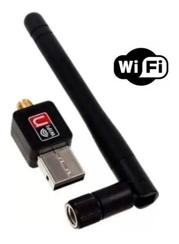 Adaptador Usb 2.0 Wireless Pc Antena Wi-fi 802.iin 1200mbs