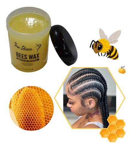 Cera De Peinados De Trenzas Africanas Bees Wax
