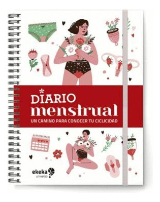 Libro Diario Menstrual Un Camino Para Conocer Tu Ciclicidad