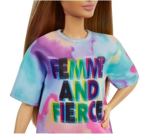 Imagem 3 de 6 de Barbie Fashionistas 159 Vestido Tie Dye Ms