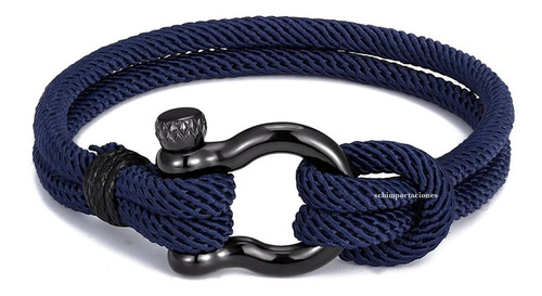 Pulsera Moda Nautica Deportiva, Acero*