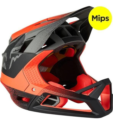 Casco Bicicleta Proframe Rojo Fox