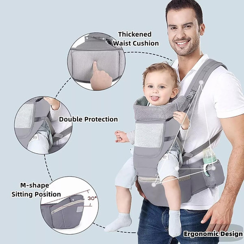 Porta-bebês, Canguru Ergonômico, Mochila Porta-bebês