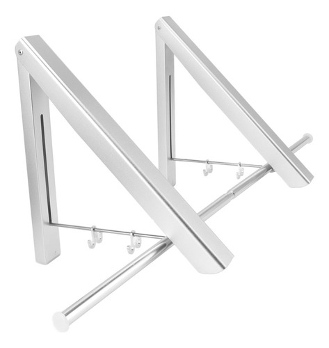 Colgador De Ropa Retráctil Montado En La Pared Space Alumini