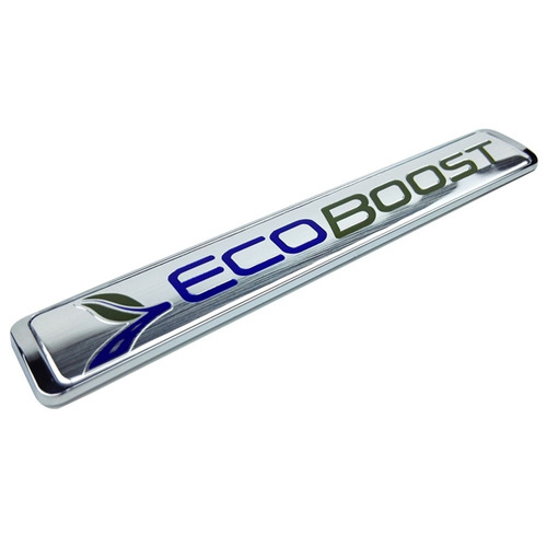 Emblema Ford Ecoboost Metalico Con Adhesivo Trasero S-max